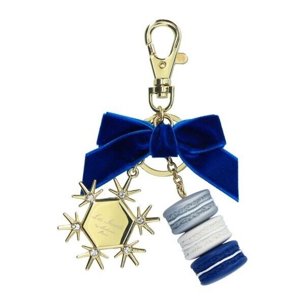 Les Secrets by Laduree Marks Key Chain Ring Flocont & Fleur de Neige Gift Japan