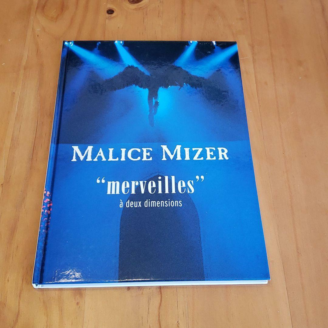Malice Mizer Photo Book "merveilles" a deux dime dimensions GACKT 1998 USED